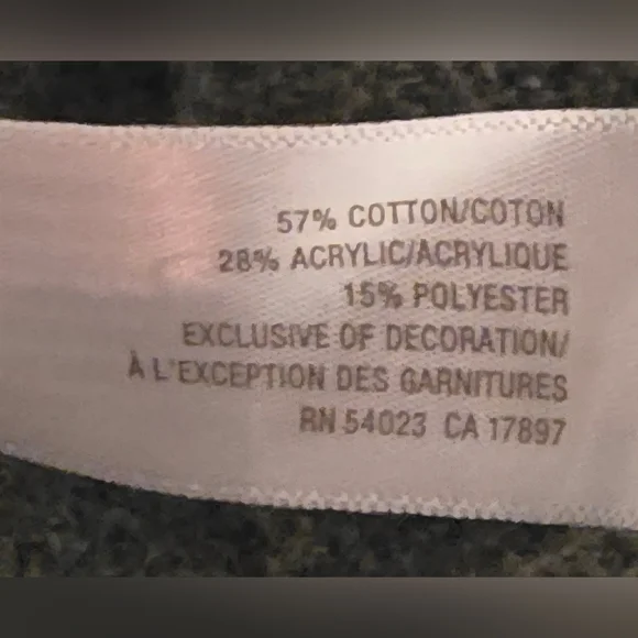 Old Navy Gray Jacket Lime Stitching, Hooded Zippered Sweater Women's Size L - Picture 11 of 14